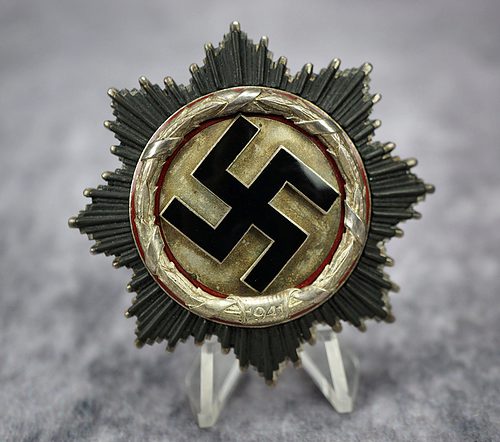 SOLD - German Cross in Silver by Deschler