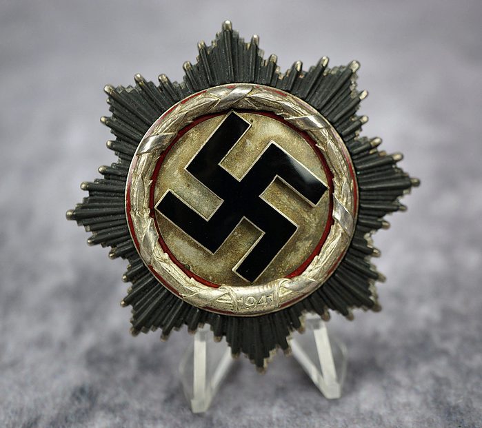 SOLD - German Cross in Silver by Deschler