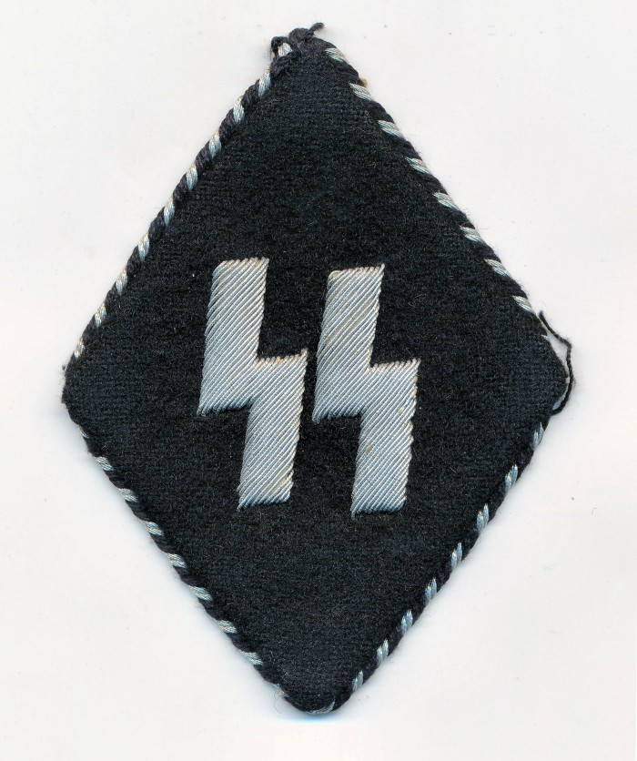 SOLD - Germanic SS officer's sleeve diamond