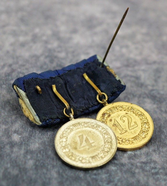 SOLD - Heer 2 place service medal bar - Image 4