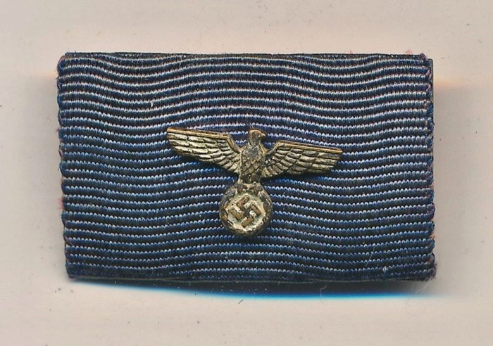 SOLD - Heer 4 Year Service Medal Ribbon Bar