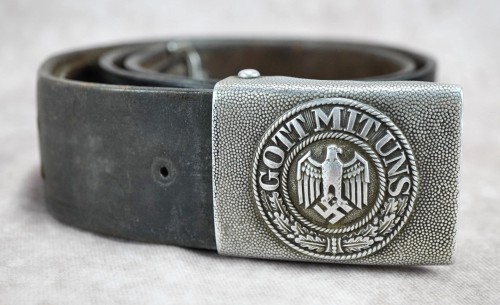 SOLD - Heer EM/NCO Belt & Buckle