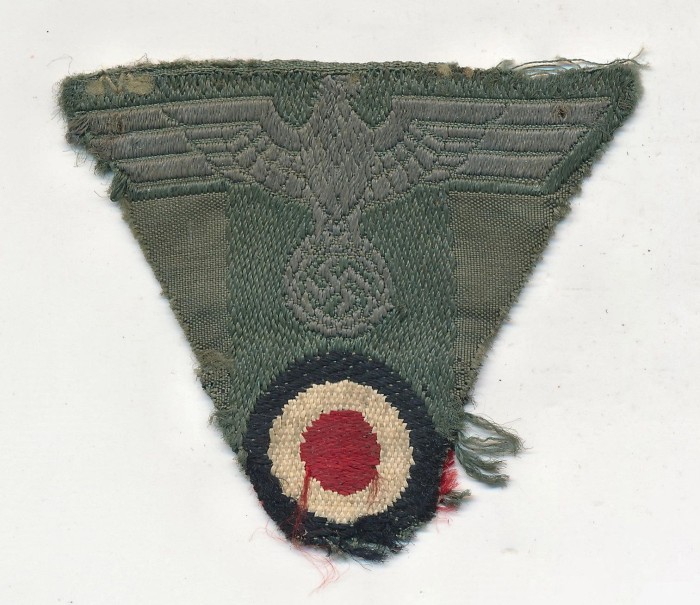 SOLD - Heer EM/NCO M43 Cap Removed "T" Insignia