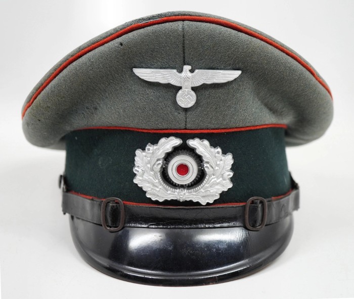 SOLD - Heer Enlisted Ranks Artillery Visor - Image 2