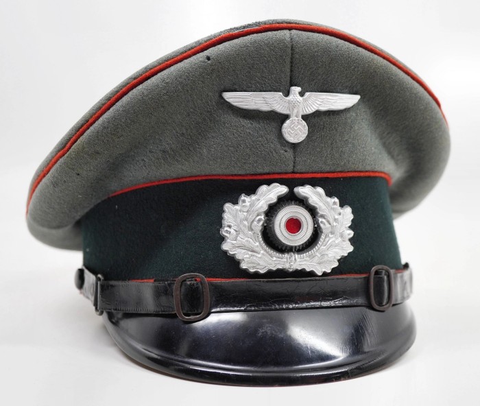 SOLD - Heer Enlisted Ranks Artillery Visor - Image 3