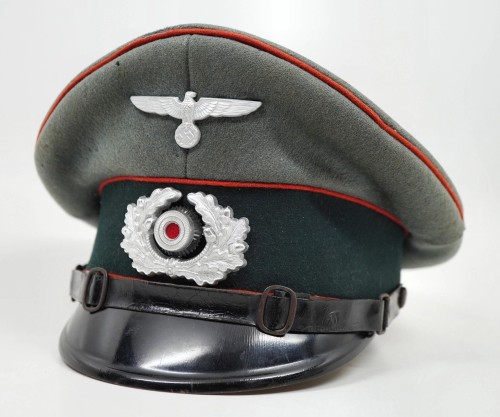 SOLD - Heer Enlisted Ranks Artillery Visor