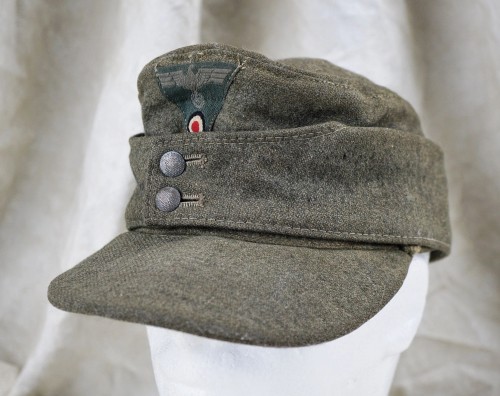 SOLD - Heer Enlisted Ranks M43 Cap