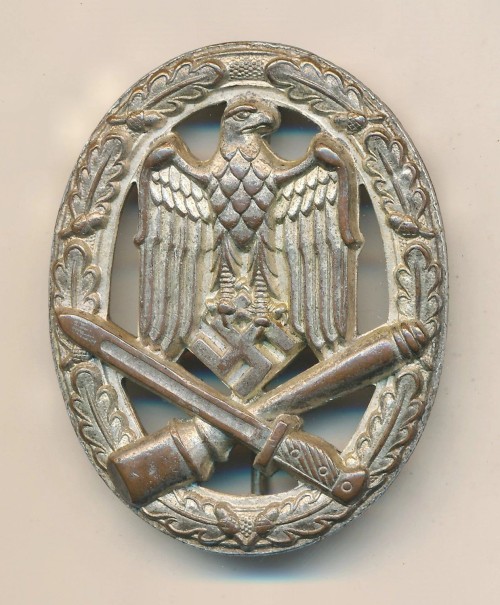 SOLD - Heer General Assault Badge in Cupal