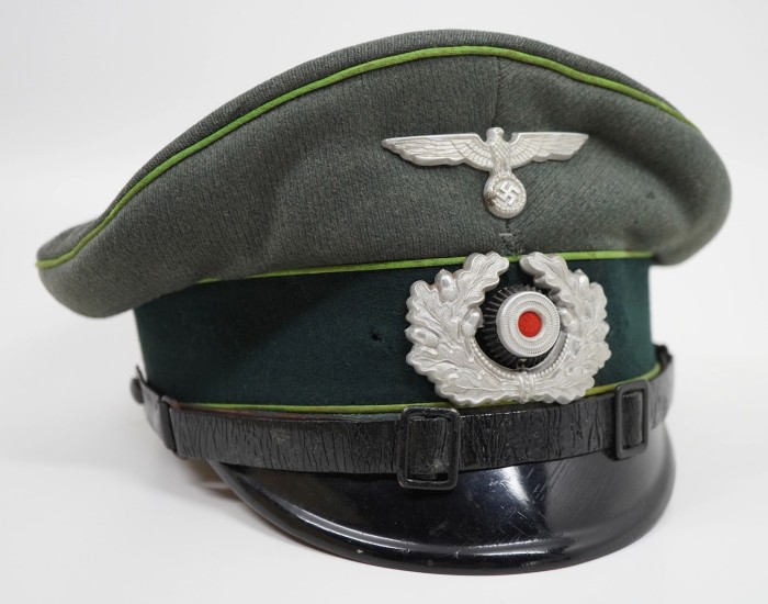 SOLD - Heer Panzergrenadier Visor Cap