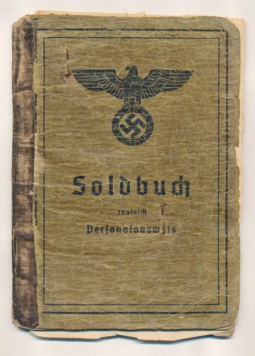 SOLD - Heer Soldbuch for Pioneer Construction Regiment