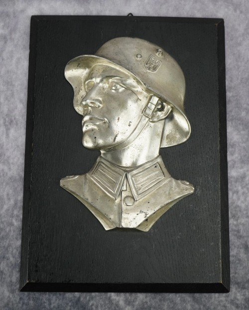 SOLD - Heer Soldier Wall Plaque