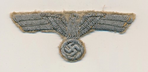 SOLD - Heer Summer Uniform Bullion Breast Eagle