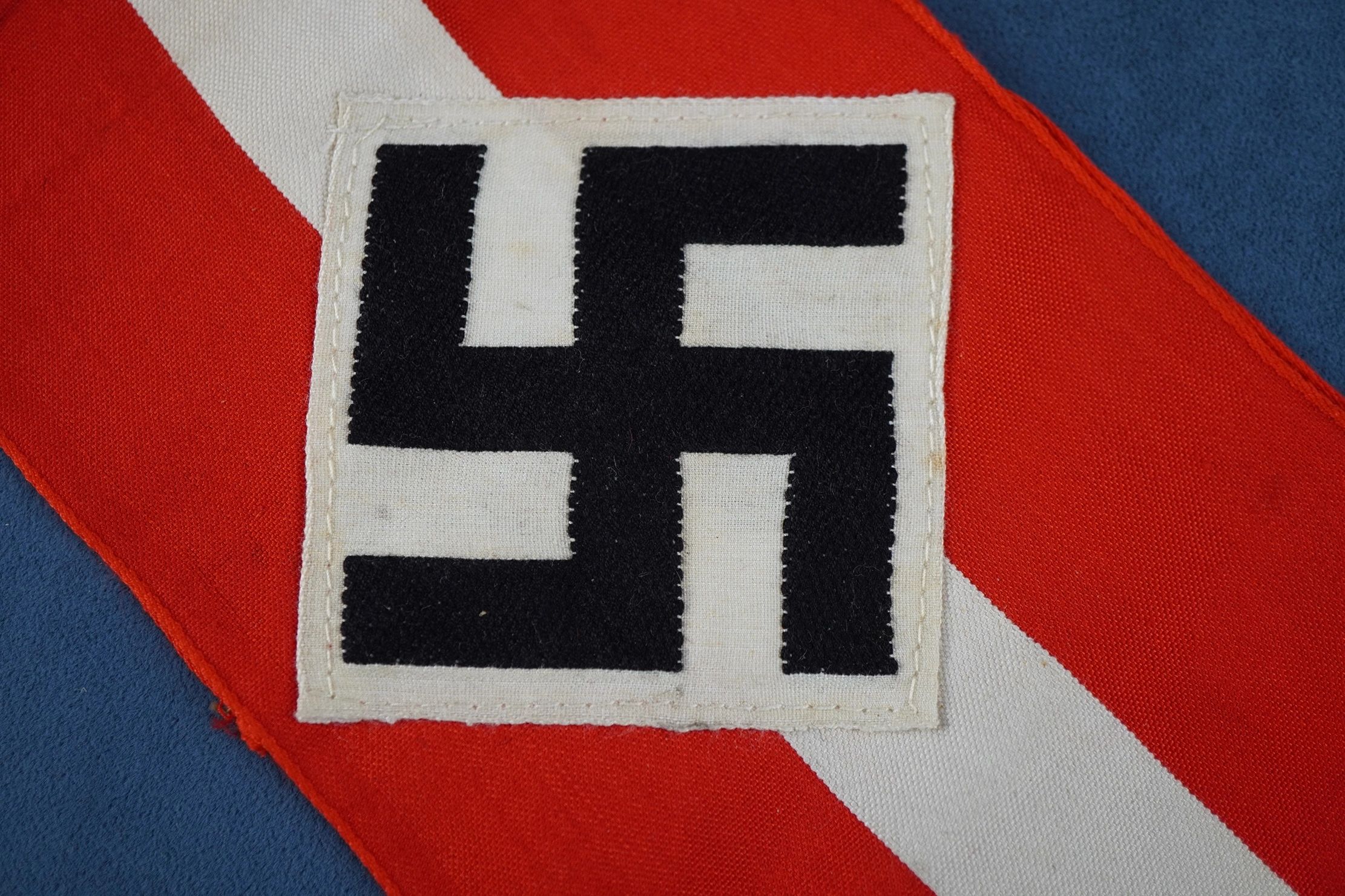 SOLD - Hitler Youth Armband w/ RZM Tag - Image 3