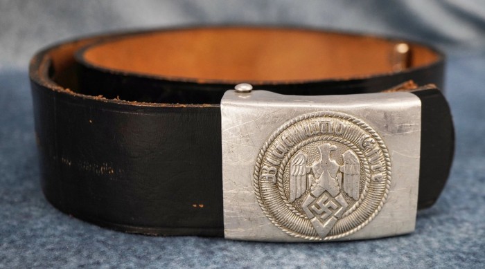 SOLD - Hitler Youth Belt & Buckle in Aluminum