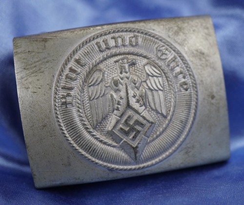 SOLD - Hitler Youth Belt Buckle produced in Steel