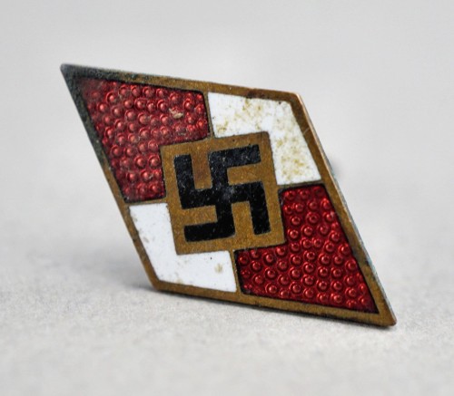 SOLD - Hitler Youth Dagger Grip Enamel