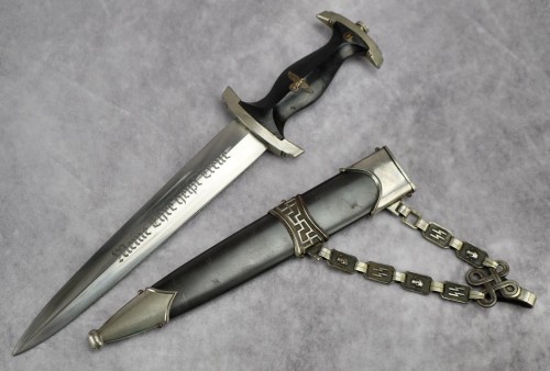 SOLD - IMPRESSIVE Chained SS M36 Dagger