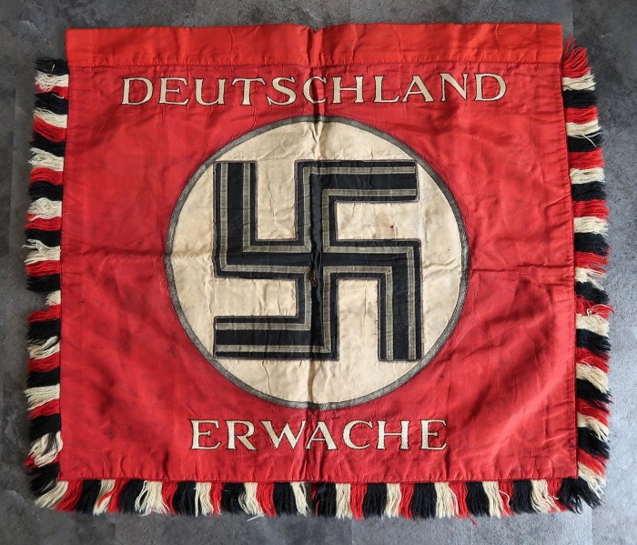 SOLD - INCREDIBLE Deutschland Erwache Standarte