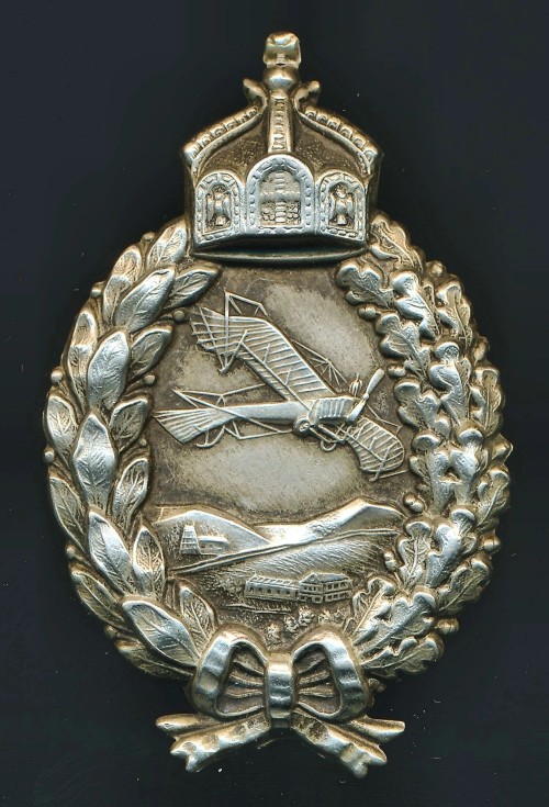 SOLD - Imperial Pilot Badge in Nickel Silver by Juncker