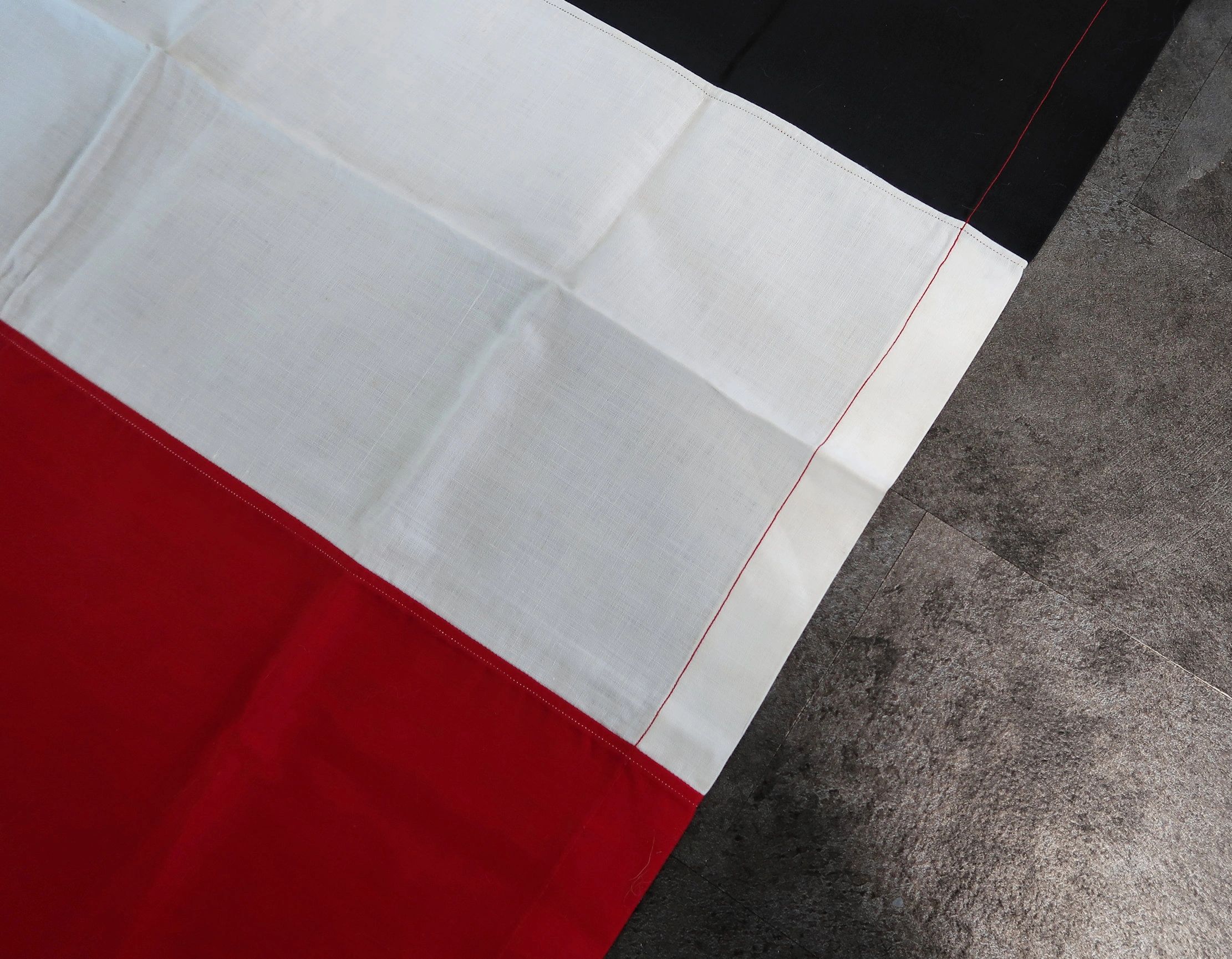 SOLD - Imperial Tricolor Flag - Image 3