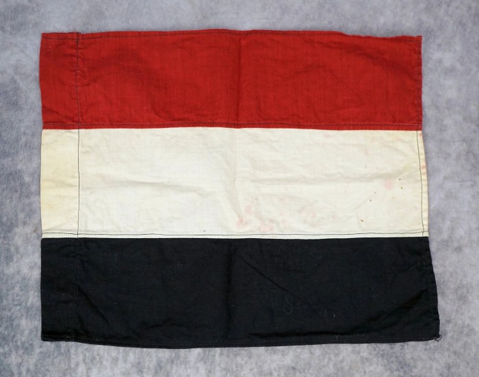 SOLD - Imperial Tricolor Flag