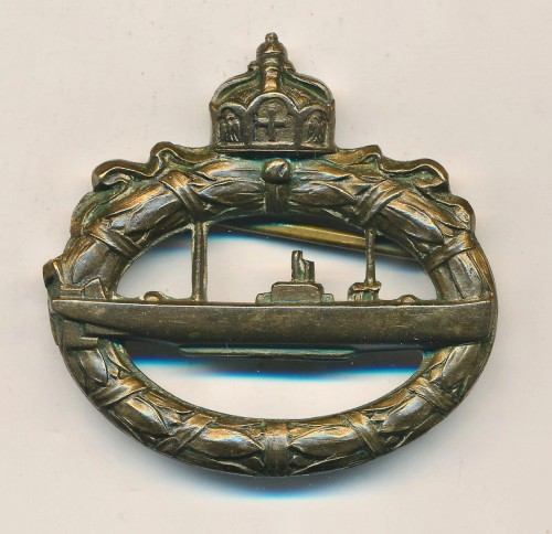 SOLD - Imperial U-Boat badge by Walter Schot