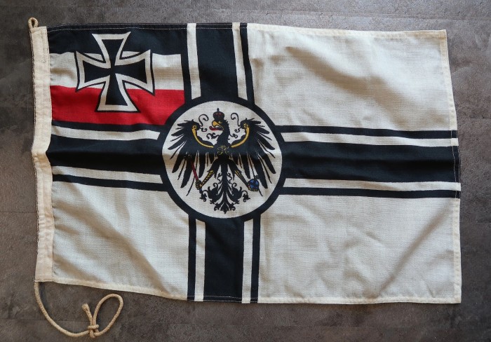 SOLD - Imperial War Flag w/ Maker Label