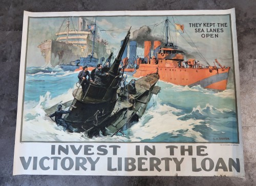 SOLD - Invest in the Victory Liberty Loan Poster