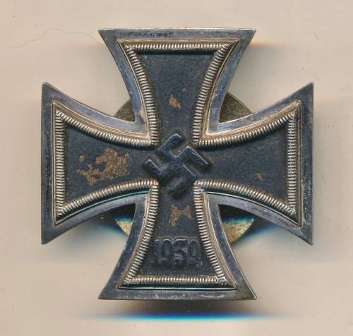 SOLD - Iron Cross First Class Screwback