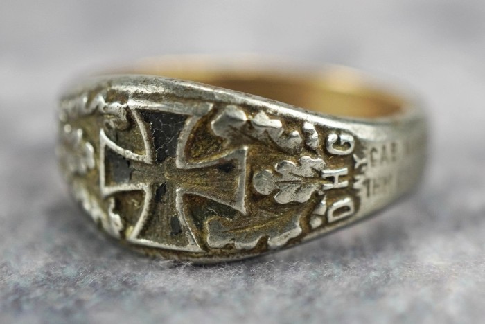 SOLD - Iron Cross Themed Ring