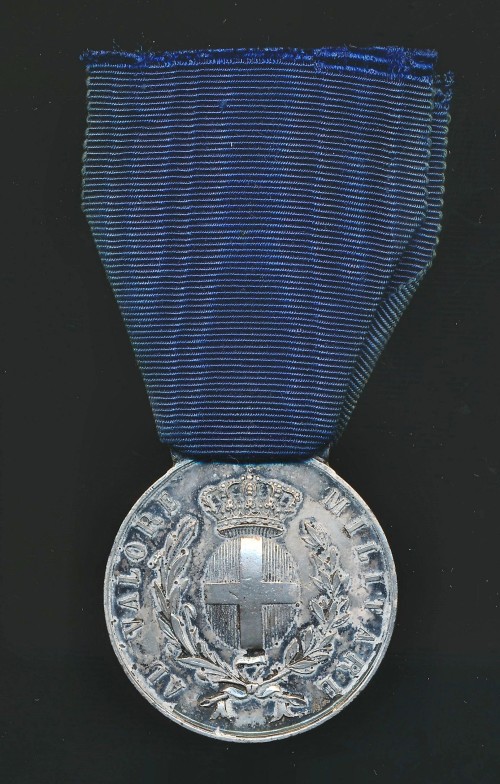 SOLD - Italian Al Valore Medal in Silver