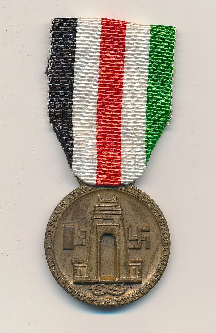 SOLD - Italian-German African Campaign Medal