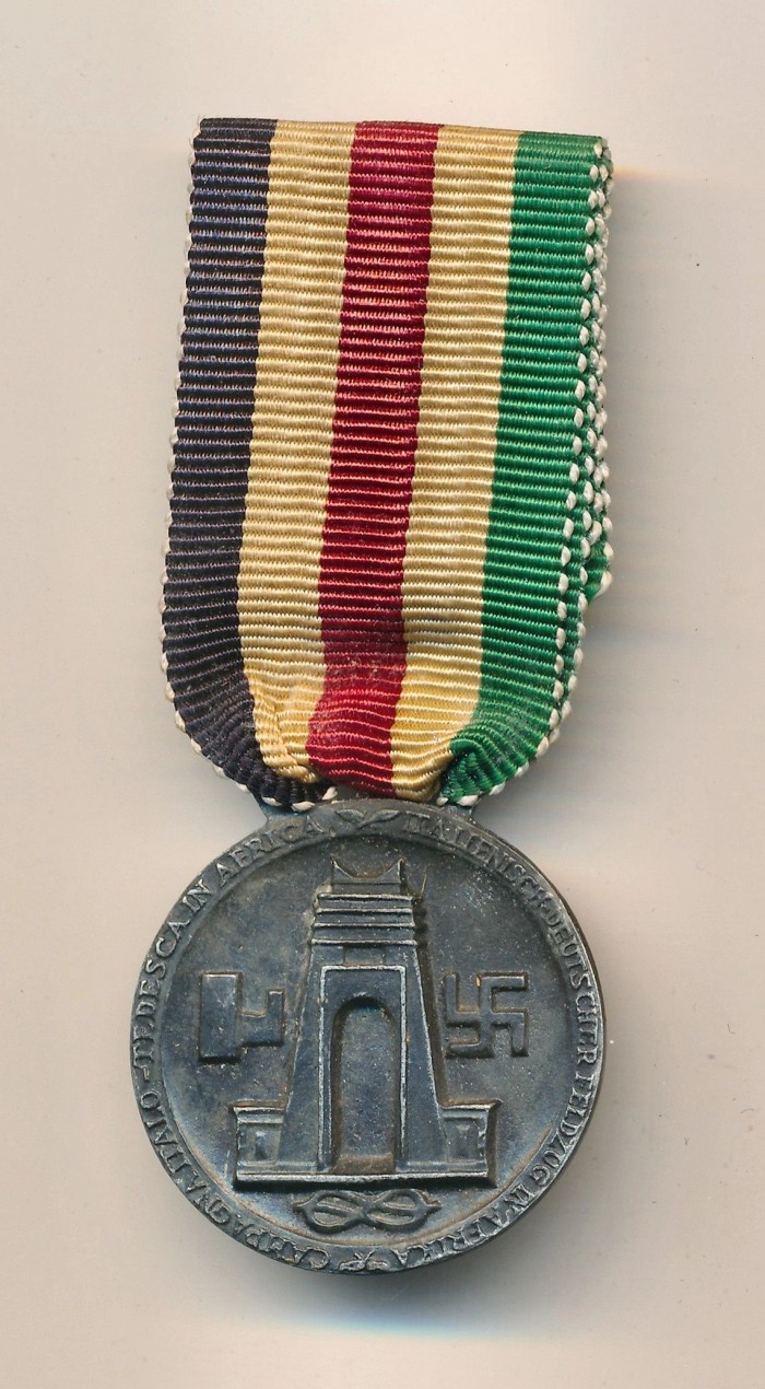 SOLD - Italian-German African Campaign Medal