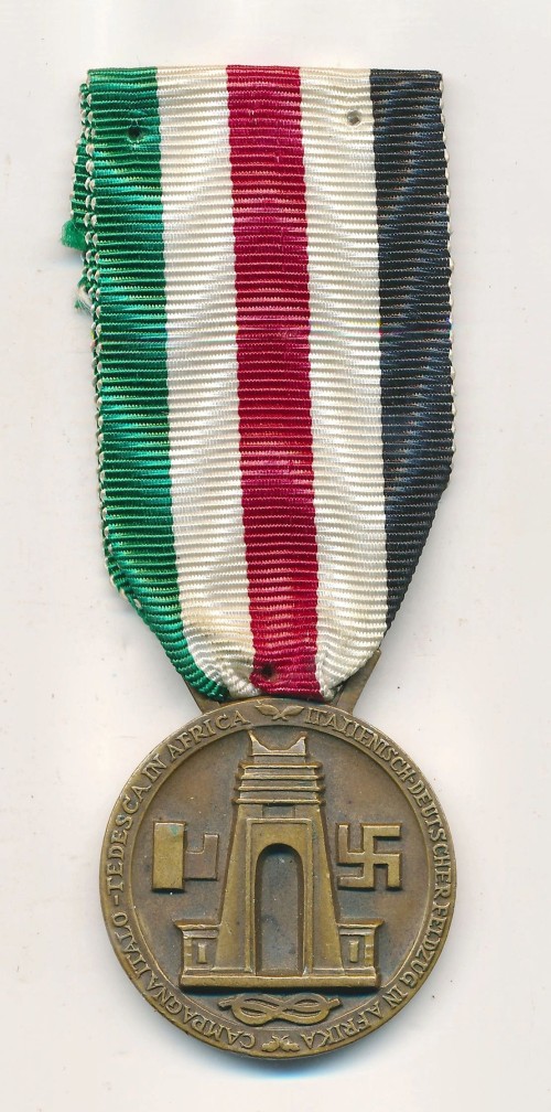 SOLD - Italian-German African DAK Campaign Medal