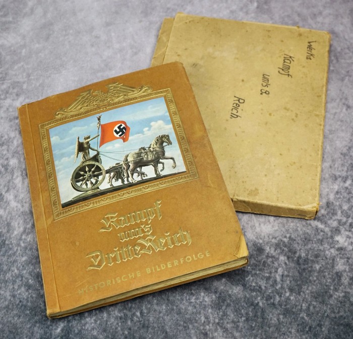 SOLD - Kampf Um's Dritte Reich Photo Card Album