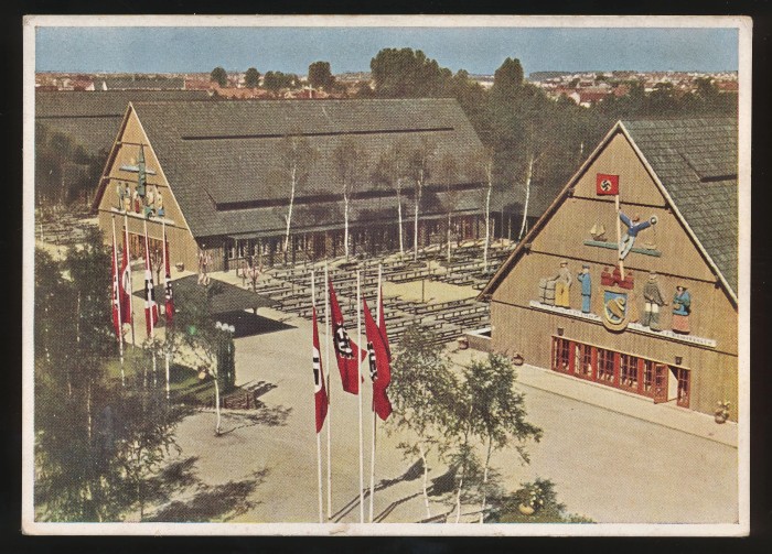 SOLD - Kraft durch Freude Stadt Postcard