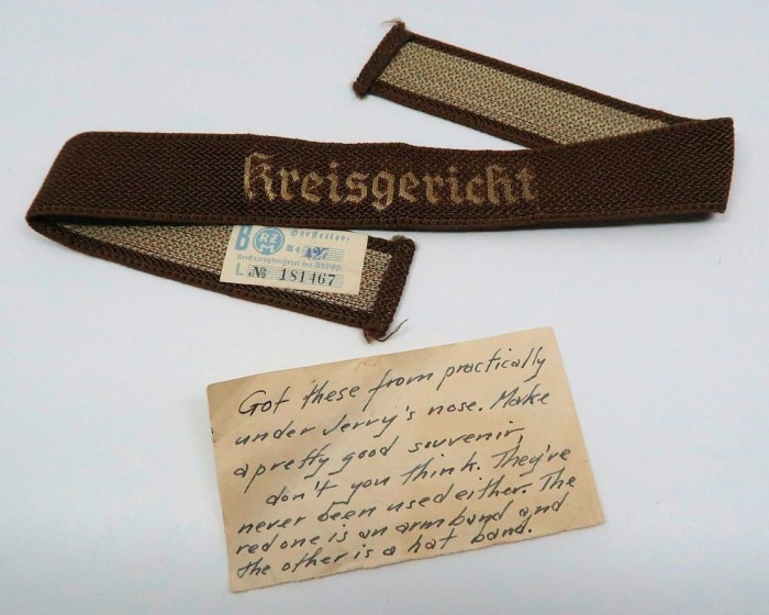 SOLD - Kreisgericht Party Court Cuff Title w/ Veteran Note