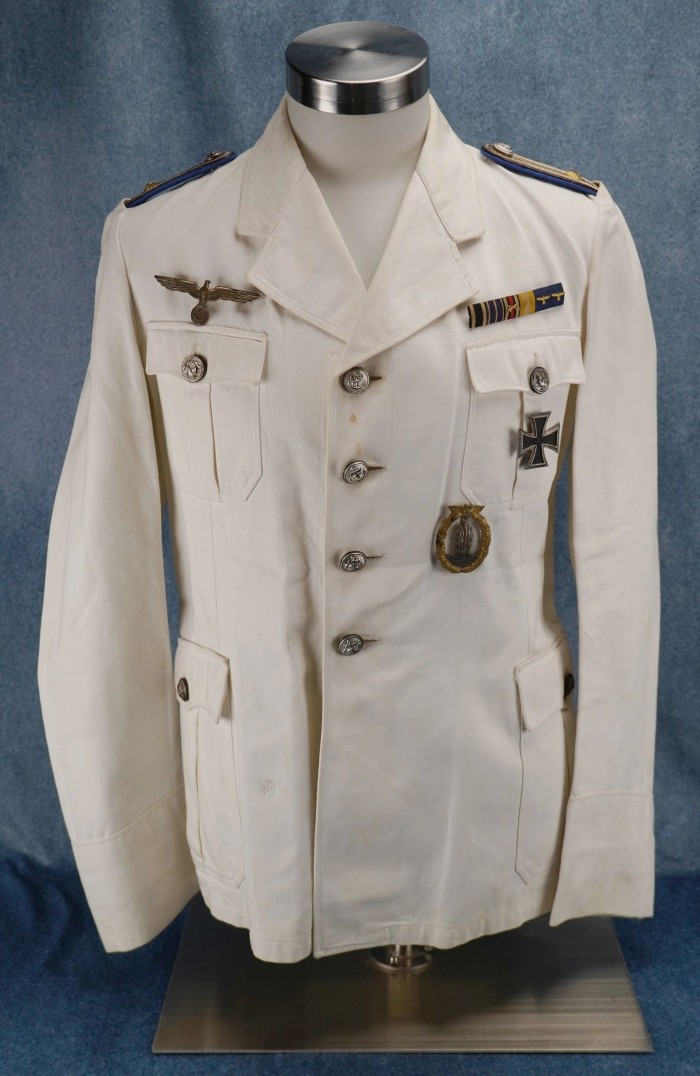 SOLD - Kriegsmarine Admin Leutnant Summer Tunic