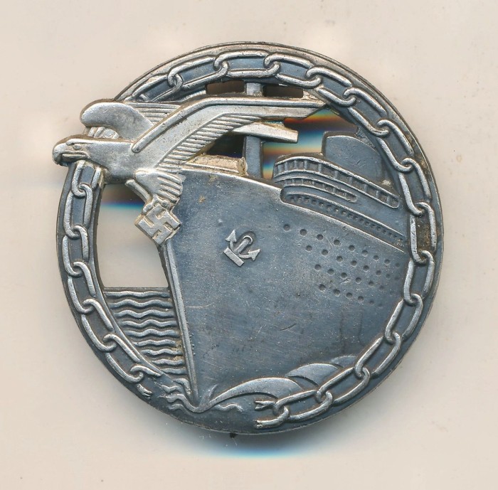 SOLD - Kriegsmarine Blockade Runner Badge