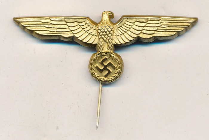 SOLD - Kriegsmarine Cap Insignia