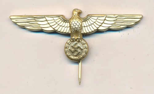 SOLD - Kriegsmarine Cap Insignia