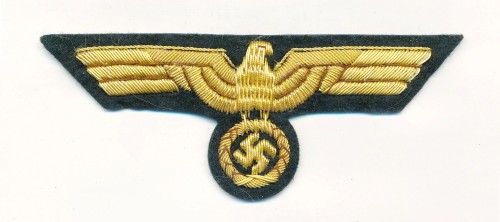 SOLD - Kriegsmarine Coastal Artillery/Heer General's Breast Eagle