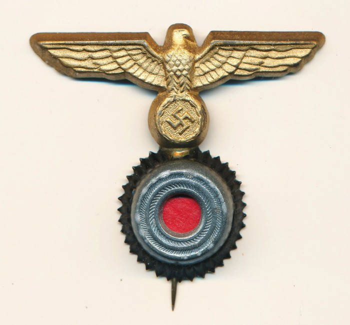 SOLD - Kriegsmarine "Donald Duck" Cap Insignia