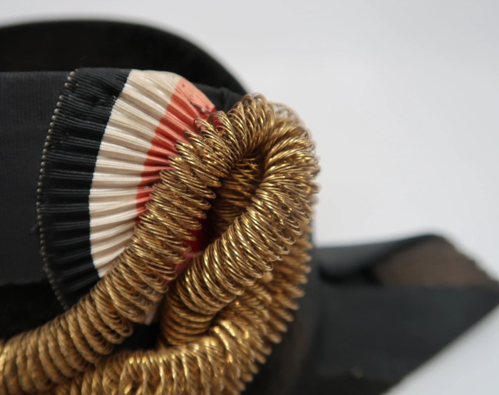 SOLD - Kriegsmarine Fore & Aft bicorn dress cap in the original hat box - Image 5