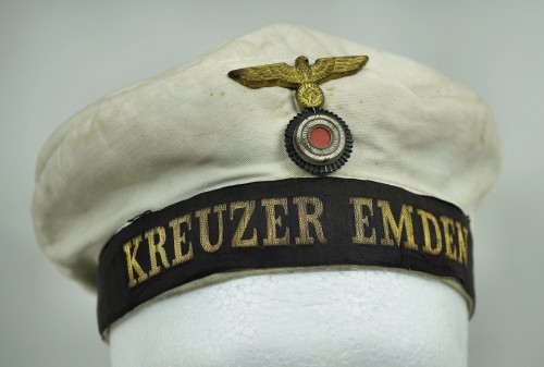 SOLD - Kriegsmarine Kreuzer Emden Sailor Cap