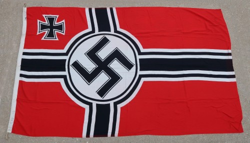 SOLD - Kriegsmarine Marked 150x250 Reichskriegsflagge