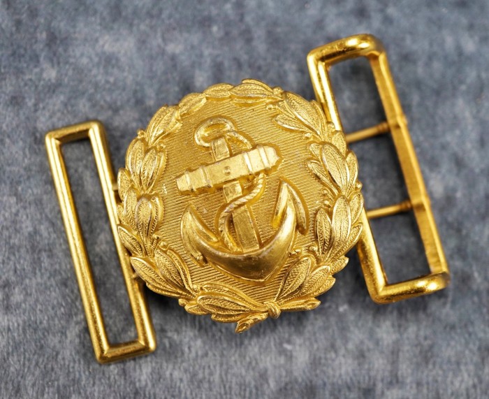 SOLD - Kriegsmarine Officer Prinzen Dress Belt Buckle