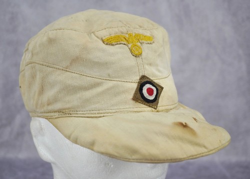 SOLD - Kriegsmarine Tropical M40 Cap