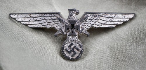 SOLD - Kyffhäuserbund member's metal breast eagle