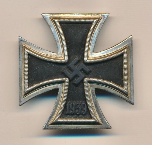 SOLD - L/13 Marked Iron Cross First Class